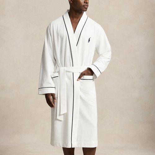 Peignoir en jersey de coton mélangé - Polo Ralph Lauren - Modalova