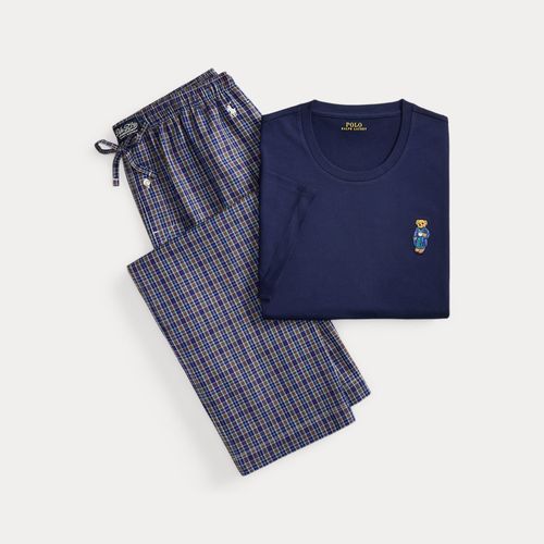 Pyjama Polo Bear écossais en coton - Polo Ralph Lauren - Modalova
