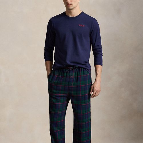 Pyjama jersey et flanelle écossaise - Polo Ralph Lauren - Modalova
