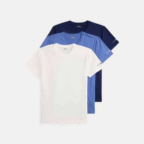 Lot de 3 maillots stretch à col rond - Polo Ralph Lauren - Modalova