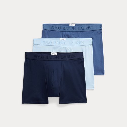 Lot de trois slips-boxers coton stretch - Polo Ralph Lauren - Modalova