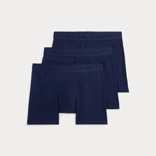Lot de trois slips-boxers coton stretch - Polo Ralph Lauren - Modalova