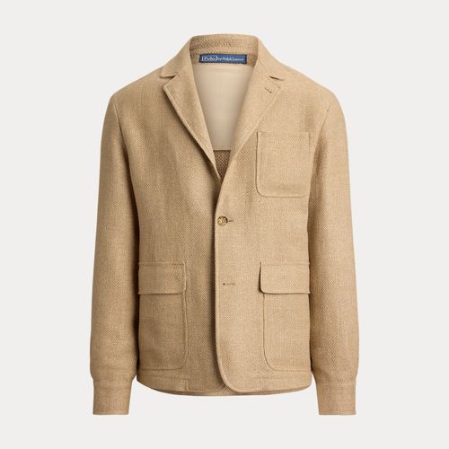 Veste en lin natté Tailored Fit - Polo Ralph Lauren - Modalova