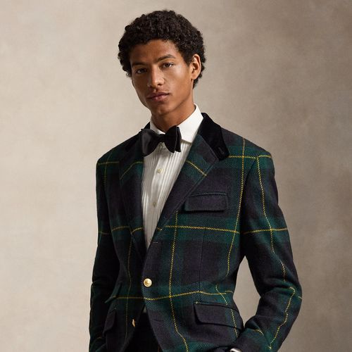 Blazer Polo Tailored Fit tweed écossais - Polo Ralph Lauren - Modalova