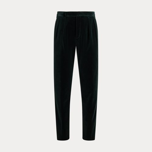 Pantalon habillé à pinces en velours - Polo Ralph Lauren - Modalova