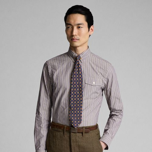 Chemise Slim Fit en dobby rayé - RRL - Modalova