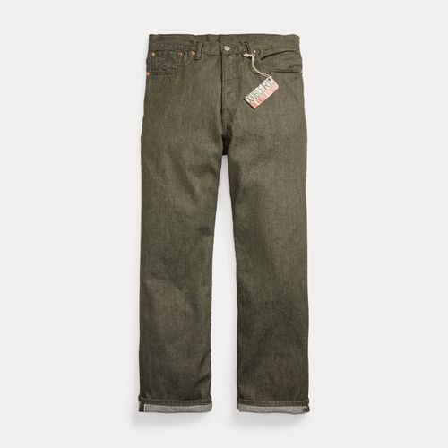 Jean vintage 5 poches olive selvedge - RRL - Modalova