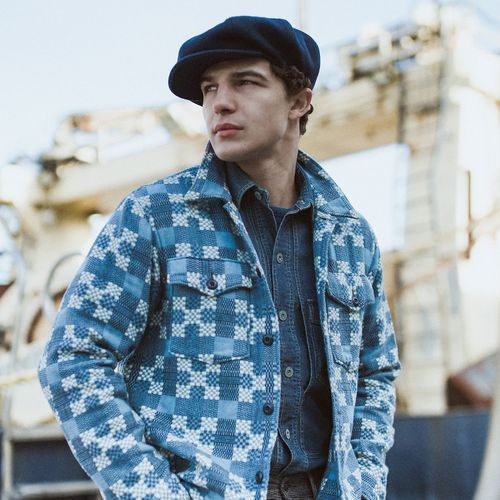 Surchemise à motif en jacquard - RRL - Modalova