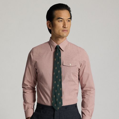 Chemise Slim Fit en dobby à carreaux - RRL - Modalova