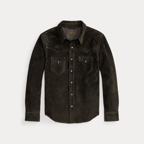 Surchemise western en daim - RRL - Modalova