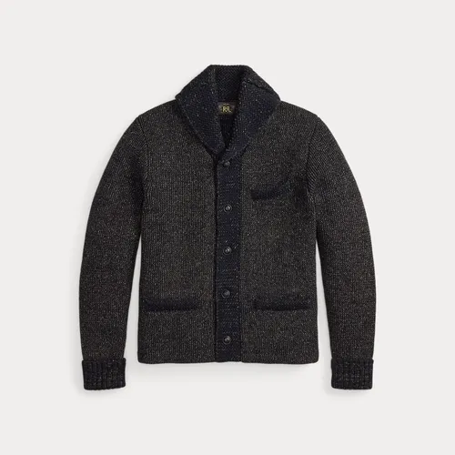 Cardigan à col châle en jacquard - RRL - Modalova