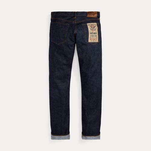 Jean Slim Fit rincé à lisière selvedge - RRL - Modalova