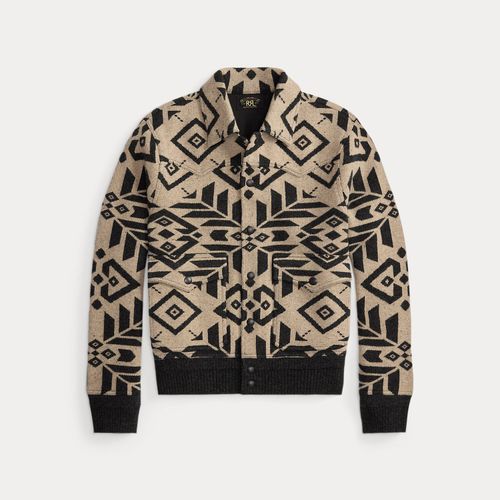 Veste-pull western en laine - RRL - Modalova