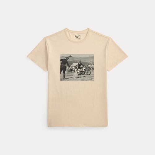 T-shirt à motif en jersey - RRL - Modalova