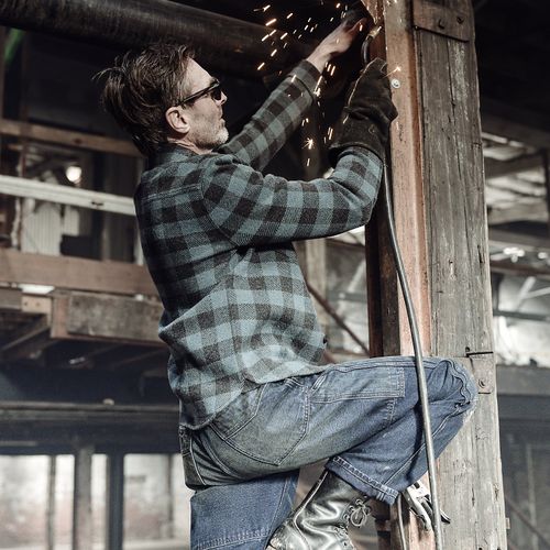 Pantalon charpentier Engineer Fit à pans - RRL - Modalova