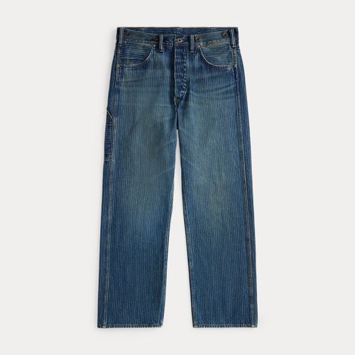 Jean Vintage 5 poches jacquard de denim - RRL - Modalova