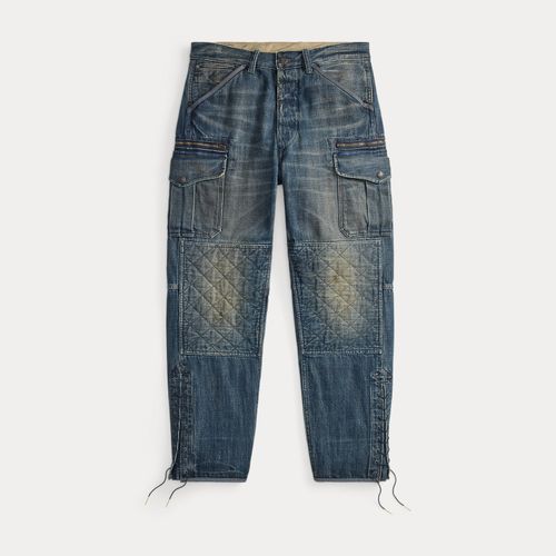 Pantalon cargo matelassé en denim - RRL - Modalova
