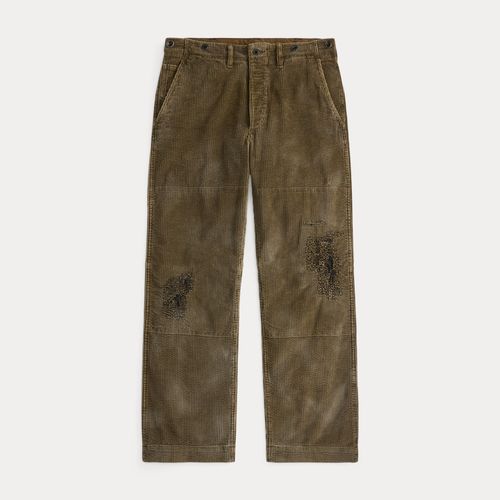 Pantalon en velours côtelé rapiécé - RRL - Modalova