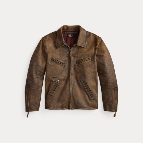 Veste en cuir - RRL - Modalova