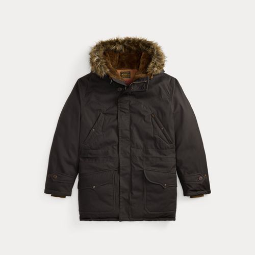 Parka toile enduite et fausse fourrure - RRL - Modalova