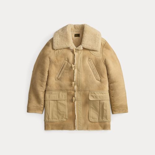 Duffel-coat en peau lainée - RRL - Modalova