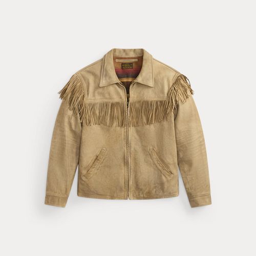 Veste à franges en daim - RRL - Modalova
