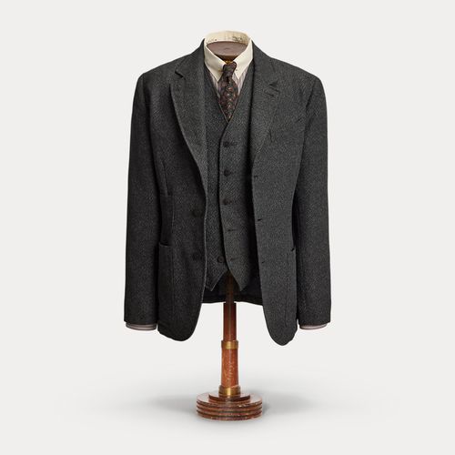 Blazer déstructuré à chevrons - RRL - Modalova