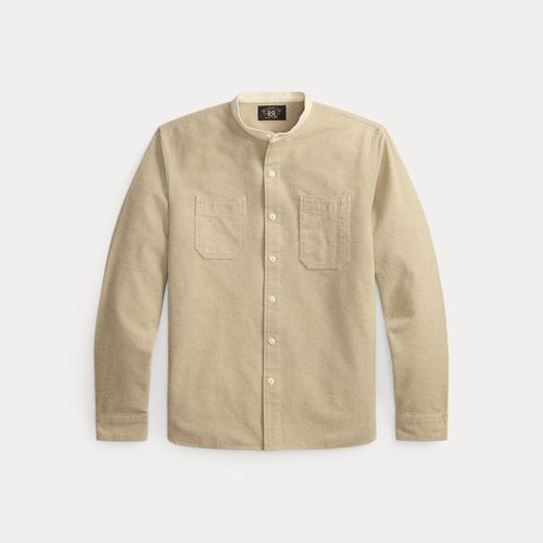 Chemise workwear col officier en mélange - RRL - Modalova