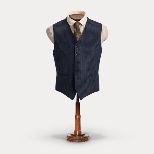 Gilet en sergé milleraies - RRL - Modalova