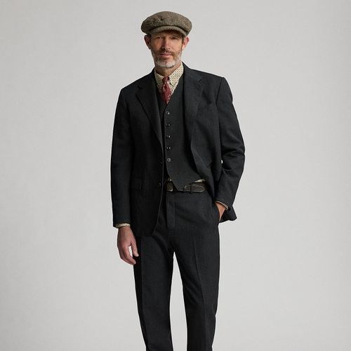 Pantalon Slim Fit en laine à chevrons - RRL - Modalova
