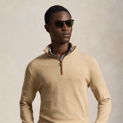 Pull demi-zippé en laine - RLX - Modalova