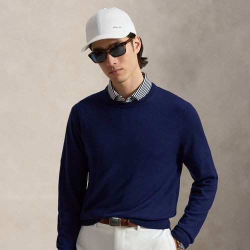 Pull col rond en laine - RLX - Modalova