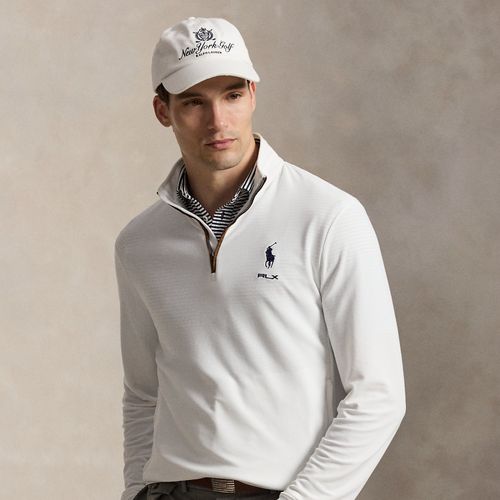 Pull demi-zippé piqué - RLX - Modalova