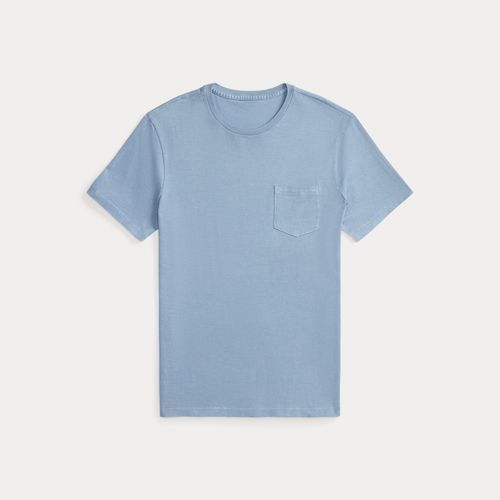 T-shirt poche en jersey teint en pièce - Purple Label - Modalova