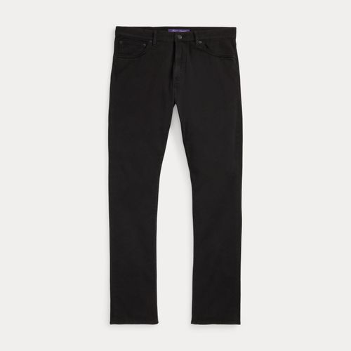 Pantalon Slim Fit en sergé stretch - Purple Label - Modalova