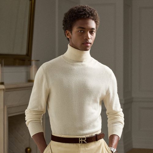 Pull à col roulé en cachemire - Purple Label - Modalova