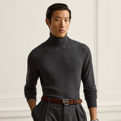 Pull à col roulé en cachemire - Purple Label - Modalova