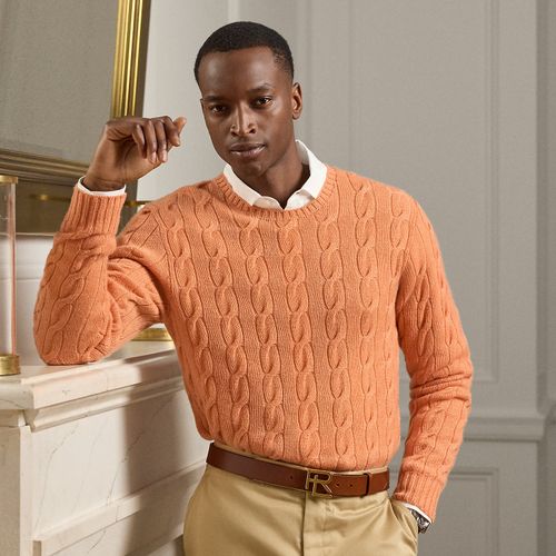 Pull en cachemire torsadé - Purple Label - Modalova