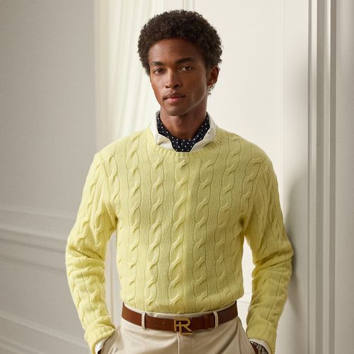 Pull en cachemire torsadé - Purple Label - Modalova