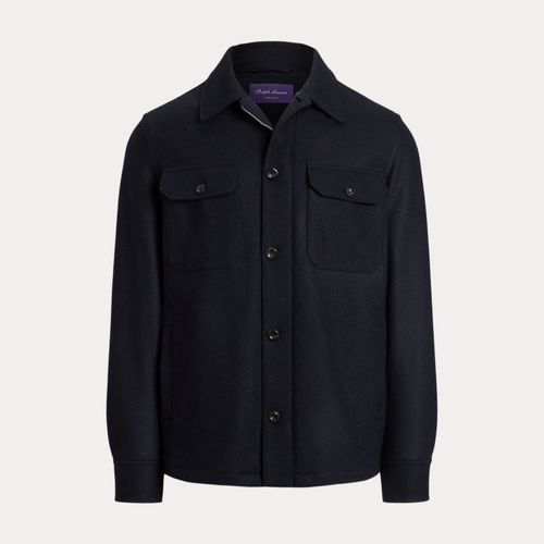 Surchemise Felton en cachemire mélangé - Purple Label - Modalova