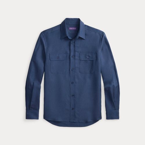 Chemise en soie et lin - Purple Label - Modalova
