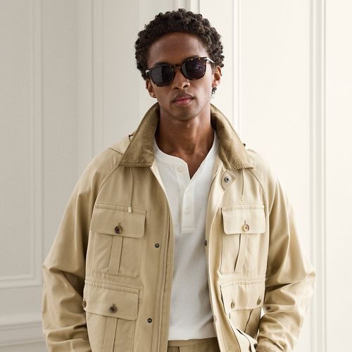 Veste à quatre poches en soie - Purple Label - Modalova