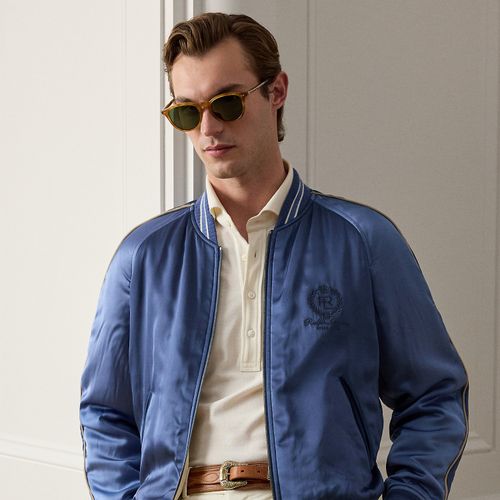 Veste réversible Damon en satin - Purple Label - Modalova