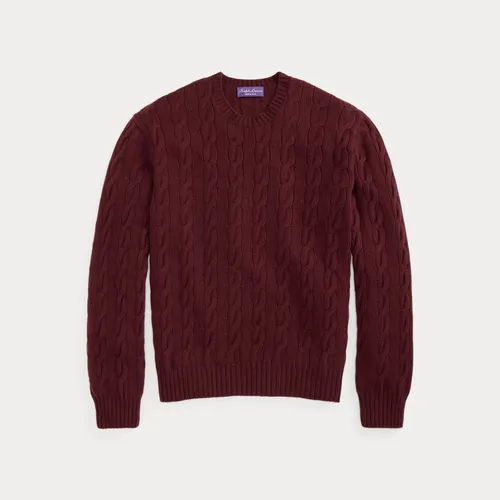 Pull en cachemire torsadé - Purple Label - Modalova