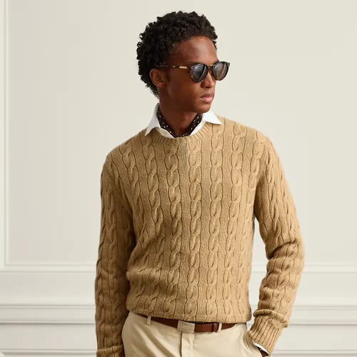 Pull en cachemire torsadé - Purple Label - Modalova