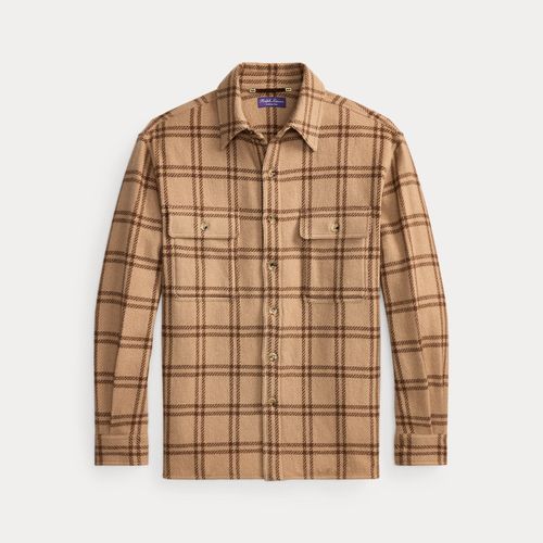 Chemise écossaise en cachemire - Purple Label - Modalova