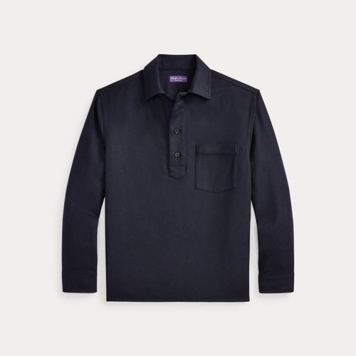 Chemise à enfiler Relaxed Fit cachemire - Purple Label - Modalova