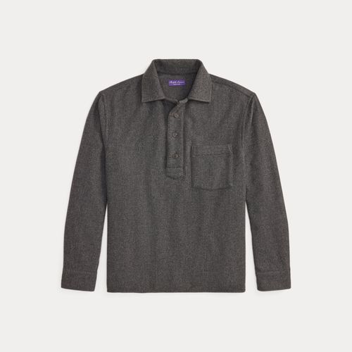 Chemise Relaxed laine cachemire - Purple Label - Modalova