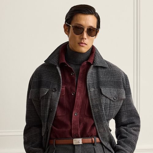 Veste bûcheron Chencery écossaise - Purple Label - Modalova