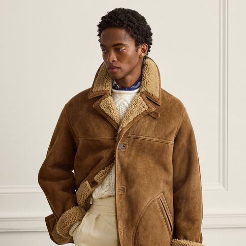 Parka en peau lainée - Purple Label - Modalova